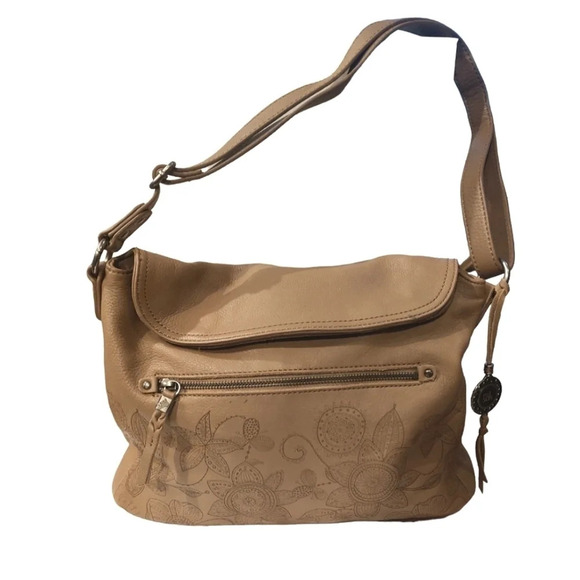 The Sak Tooled Genuine Leather Hobo ❤️ - Picture 1 of 15